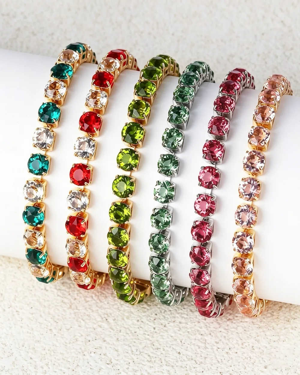 The Stella Tennis Copper Zircon Bracelet